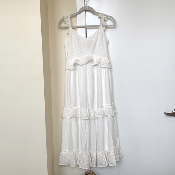 White MIDI Dress